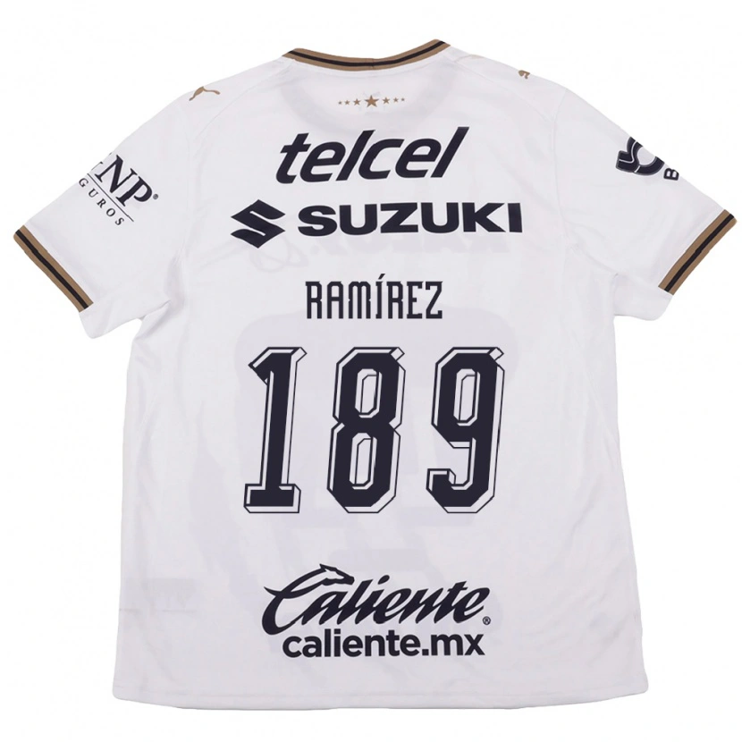 Danxen Homem Camisola Héctor Ramírez #189 Branco Preto Marrom Alternativa 2026/27 Camisa Brasil