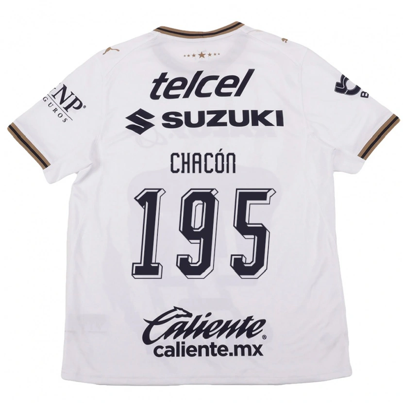 Danxen Homem Camisola Eduardo Chacón #195 Branco Preto Marrom Alternativa 2026/27 Camisa Brasil