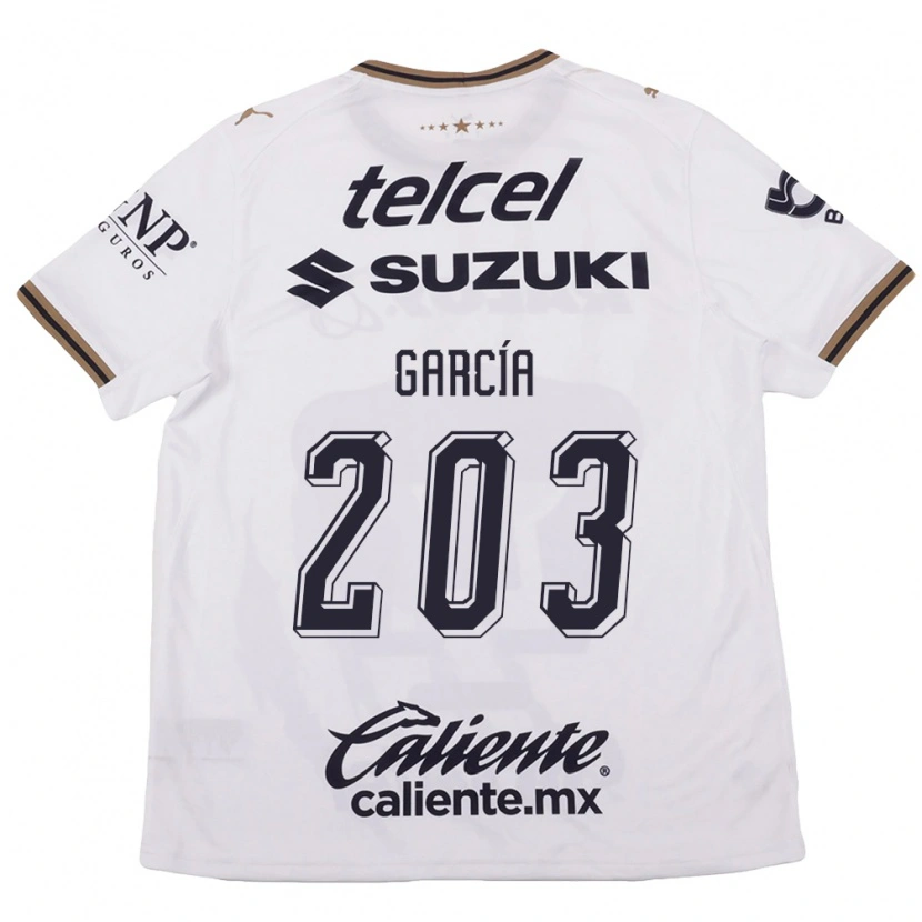 Danxen Homem Camisola Stanley García #203 Branco Preto Marrom Alternativa 2026/27 Camisa Brasil