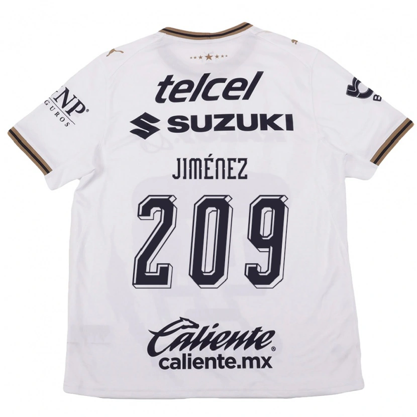 Danxen Homem Camisola Norberto Jiménez #209 Branco Preto Marrom Alternativa 2026/27 Camisa Brasil