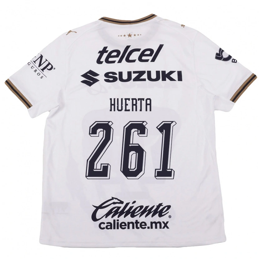 Danxen Homem Camisola José Huerta #261 Branco Preto Marrom Alternativa 2026/27 Camisa Brasil