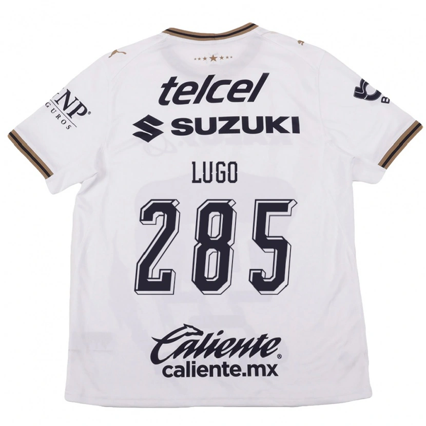 Danxen Homem Camisola Nicolás Lugo #285 Branco Preto Marrom Alternativa 2026/27 Camisa Brasil