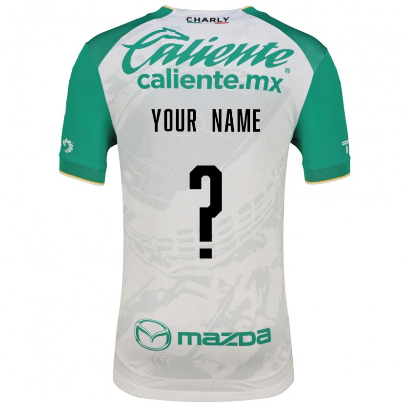 Danxen Homem Camisola Seu Nome #0 Verde Claro Branco Alternativa 2026/27 Camisa Brasil