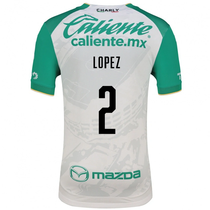 Danxen Homem Camisola Vanessa Lopez #2 Verde Claro Branco Alternativa 2026/27 Camisa Brasil