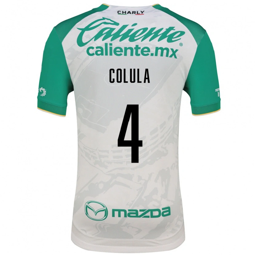 Danxen Homem Camisola Bryan Colula #4 Verde Claro Branco Alternativa 2026/27 Camisa Brasil