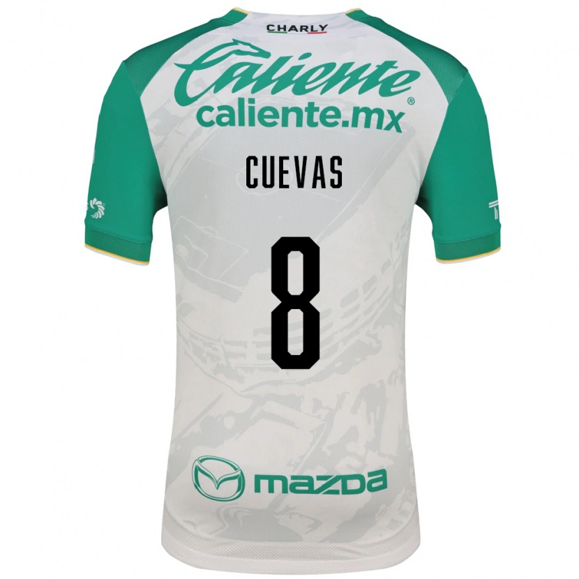 Danxen Homem Camisola Lucero Cuevas #8 Verde Claro Branco Alternativa 2026/27 Camisa Brasil