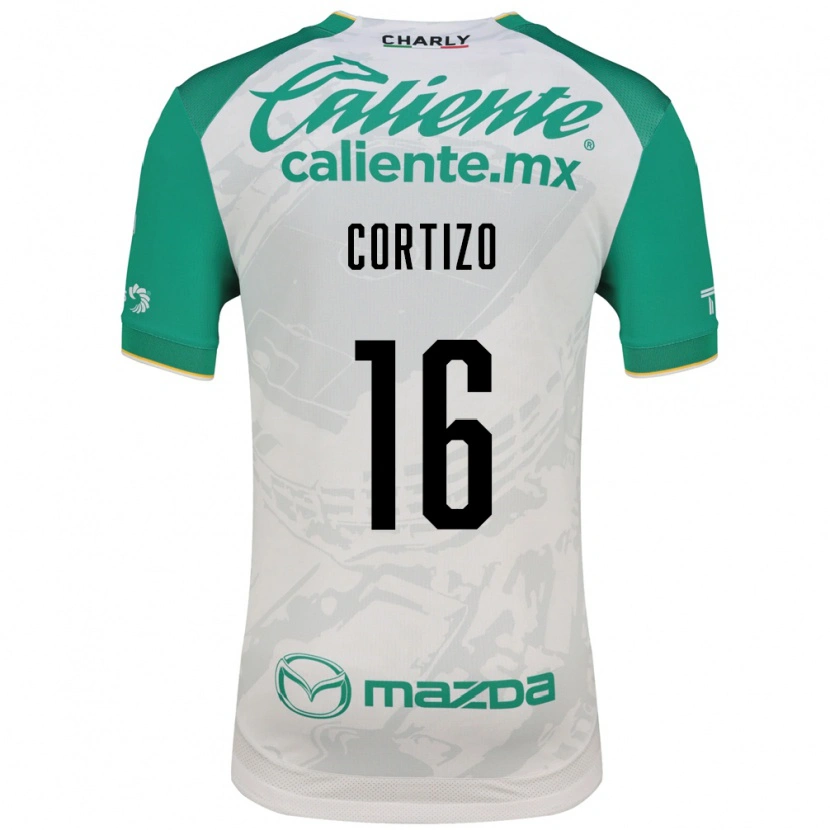 Danxen Homem Camisola Jordi Cortizo #16 Verde Claro Branco Alternativa 2026/27 Camisa Brasil