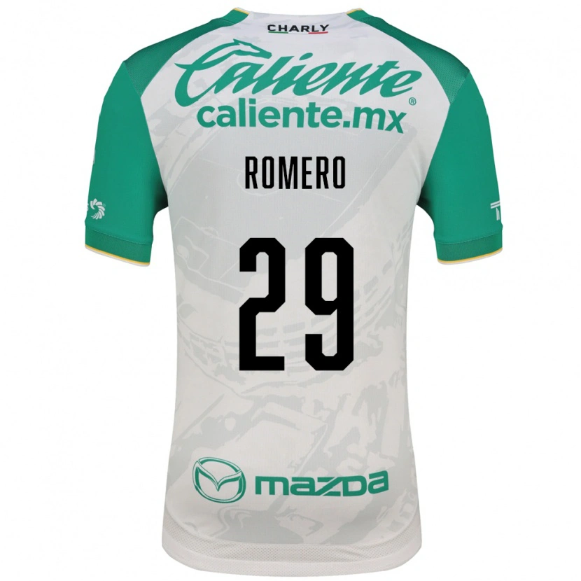 Danxen Homem Camisola Lucas Romero #29 Verde Claro Branco Alternativa 2026/27 Camisa Brasil