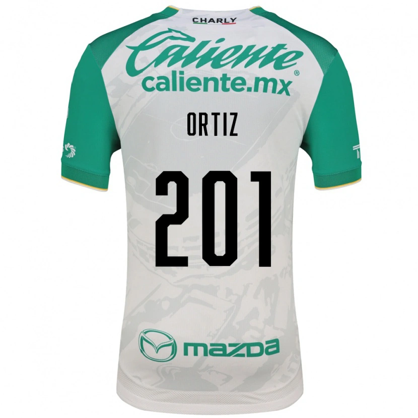 Danxen Homem Camisola Youssef Ortiz #201 Verde Claro Branco Alternativa 2026/27 Camisa Brasil