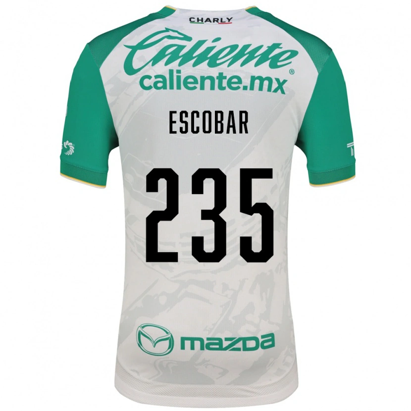 Danxen Homem Camisola Erik Escobar #235 Verde Claro Branco Alternativa 2026/27 Camisa Brasil