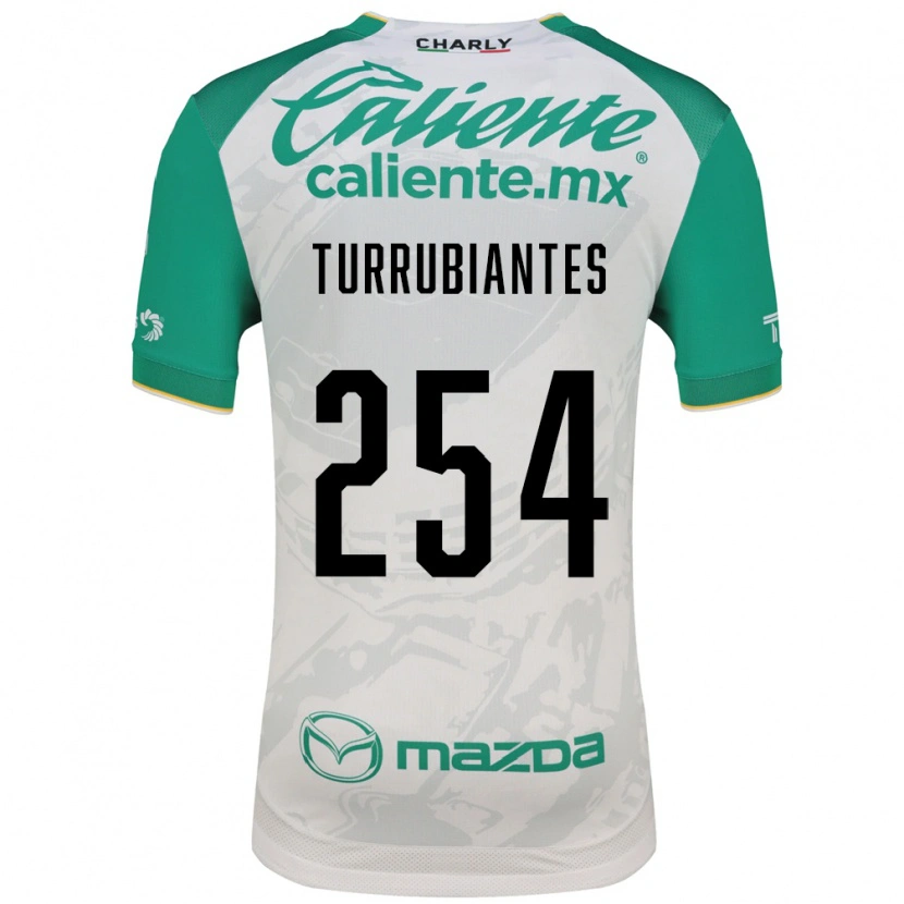 Danxen Homem Camisola Abdon Turrubiates #254 Verde Claro Branco Alternativa 2026/27 Camisa Brasil