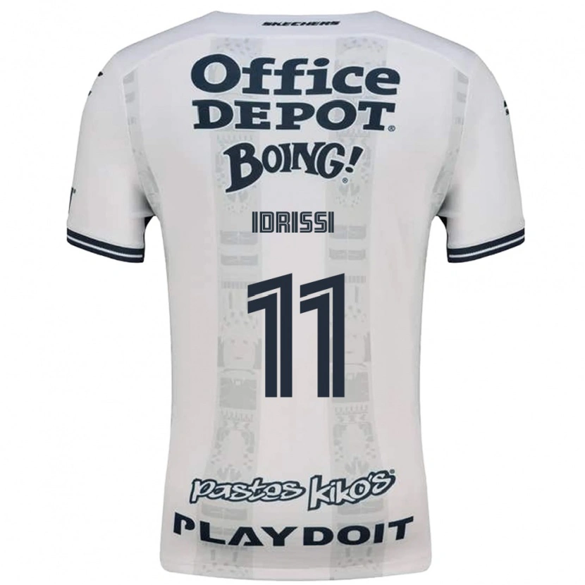 Danxen Homem Camisola Oussama Idrissi #11 Vermelho Branco Preto Alternativa 2026/27 Camisa Brasil