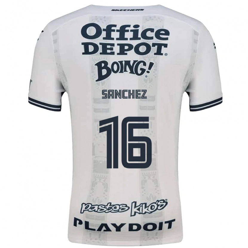 Danxen Homem Camisola Vanessa Sanchez #16 Vermelho Branco Preto Alternativa 2026/27 Camisa Brasil