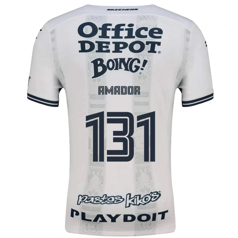 Danxen Homem Camisola Santiago Amador #131 Vermelho Branco Preto Alternativa 2026/27 Camisa Brasil