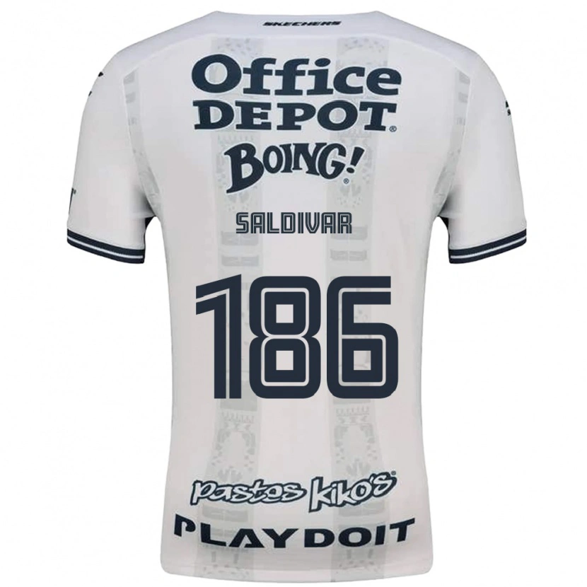 Danxen Homem Camisola José Saldívar #186 Vermelho Branco Preto Alternativa 2026/27 Camisa Brasil