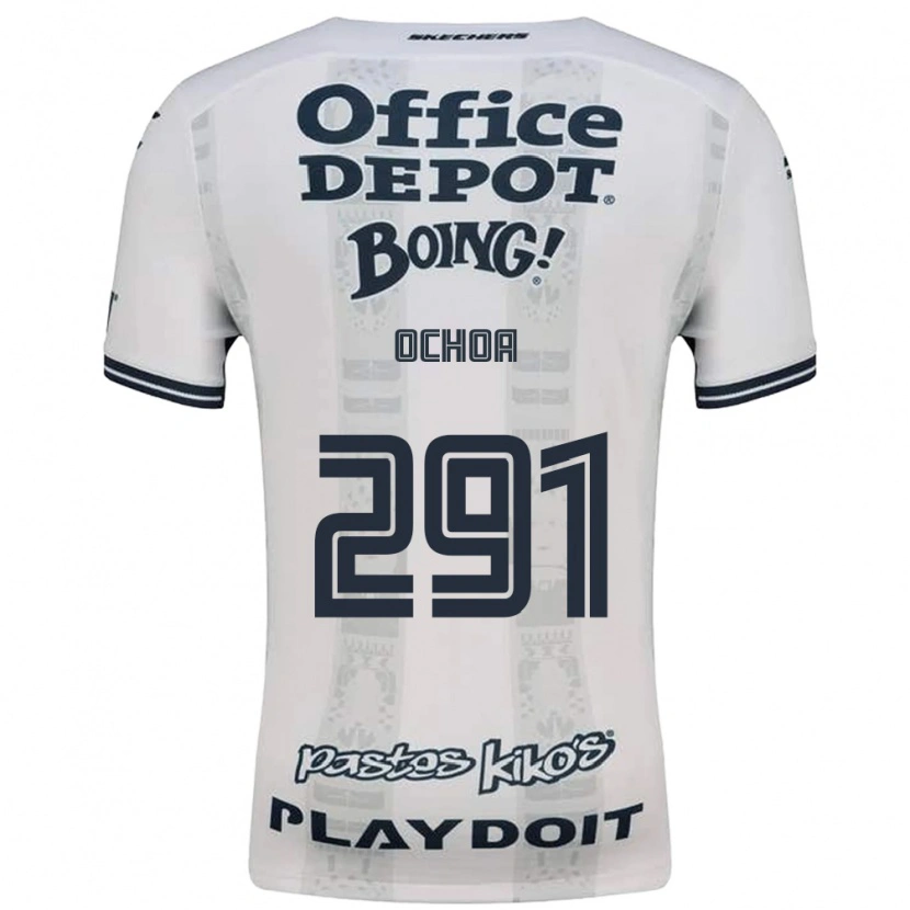 Danxen Homem Camisola Matteo Ochoa #291 Vermelho Branco Preto Alternativa 2026/27 Camisa Brasil