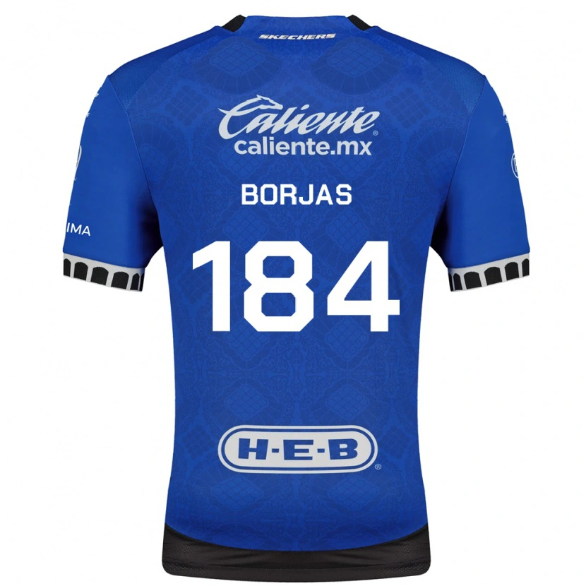 Danxen Homem Camisola Daniel Borjas #184 Azul Real Branco Preto Alternativa 2026/27 Camisa Brasil