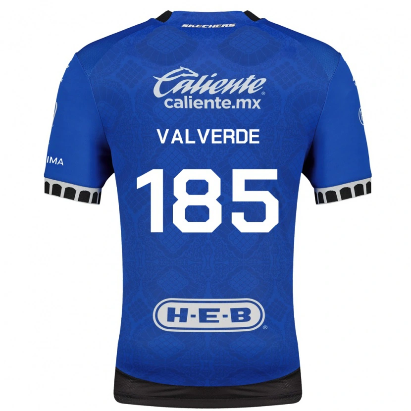 Danxen Homem Camisola Luis Valverde #185 Azul Real Branco Preto Alternativa 2026/27 Camisa Brasil