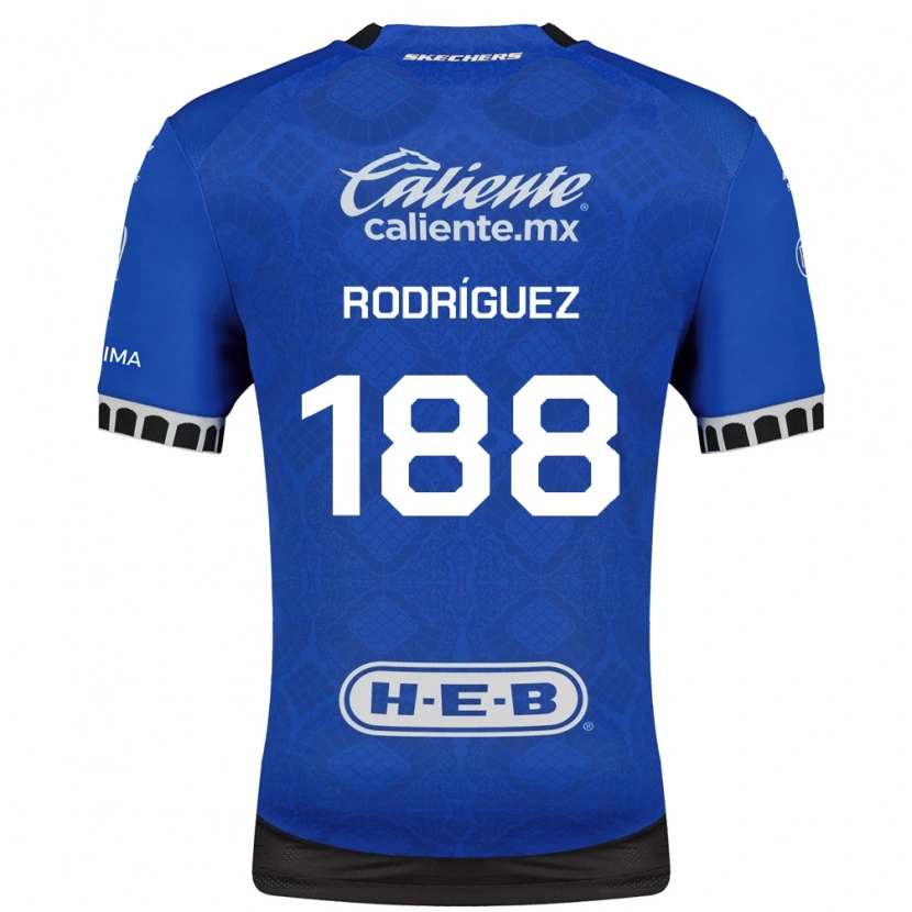 Danxen Homem Camisola Darío Rodríguez #188 Azul Real Branco Preto Alternativa 2026/27 Camisa Brasil