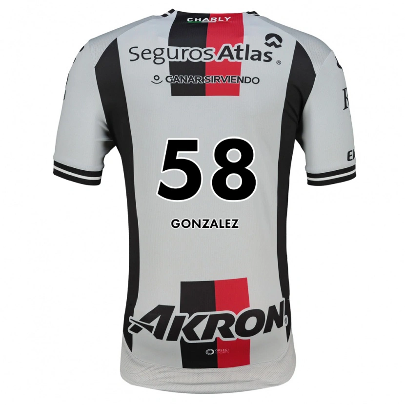 Danxen Homem Camisola Arturo González #58 Branco Vermelho Preto Alternativa 2026/27 Camisa Brasil