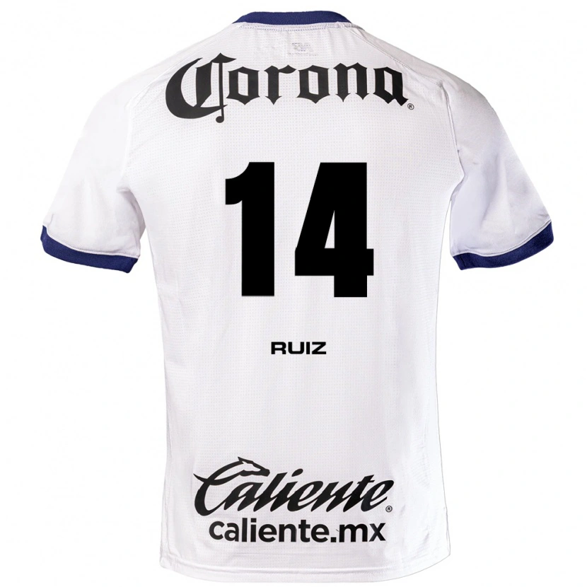 Danxen Homem Camisola Marcel Ruiz #14 Branco Azul Preto Alternativa 2026/27 Camisa Brasil
