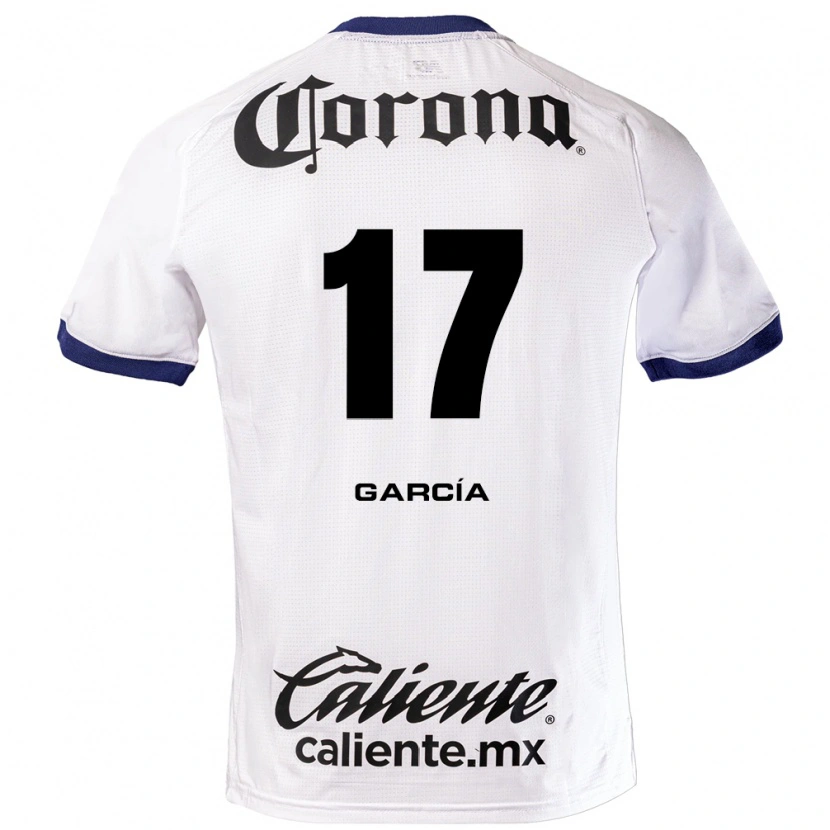 Danxen Homem Camisola Brian García #17 Branco Azul Preto Alternativa 2026/27 Camisa Brasil