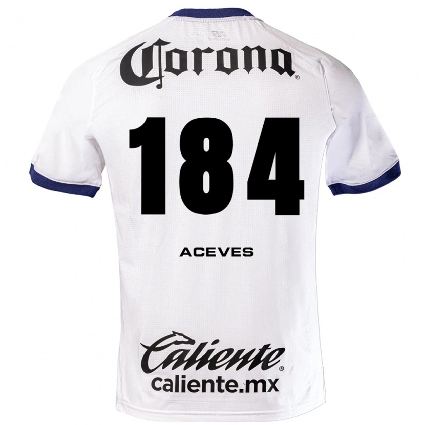 Danxen Homem Camisola Sebastián Aceves #184 Branco Azul Preto Alternativa 2026/27 Camisa Brasil