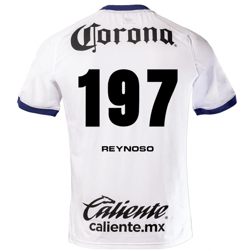 Danxen Homem Camisola Daniel Reynoso #197 Branco Azul Preto Alternativa 2026/27 Camisa Brasil