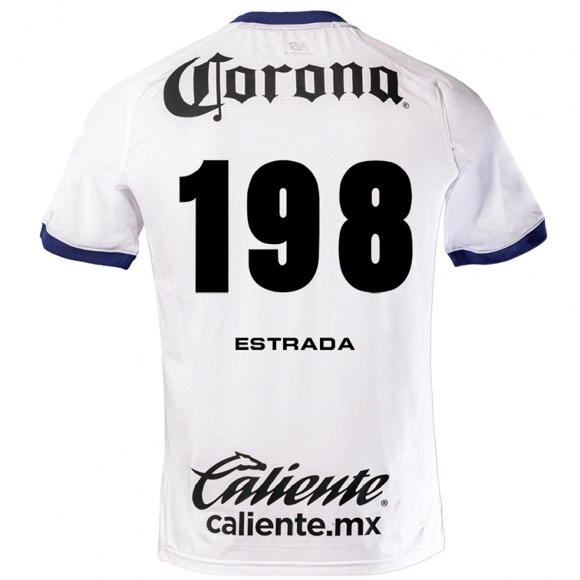 Danxen Homem Camisola José Estrada #198 Branco Azul Preto Alternativa 2026/27 Camisa Brasil