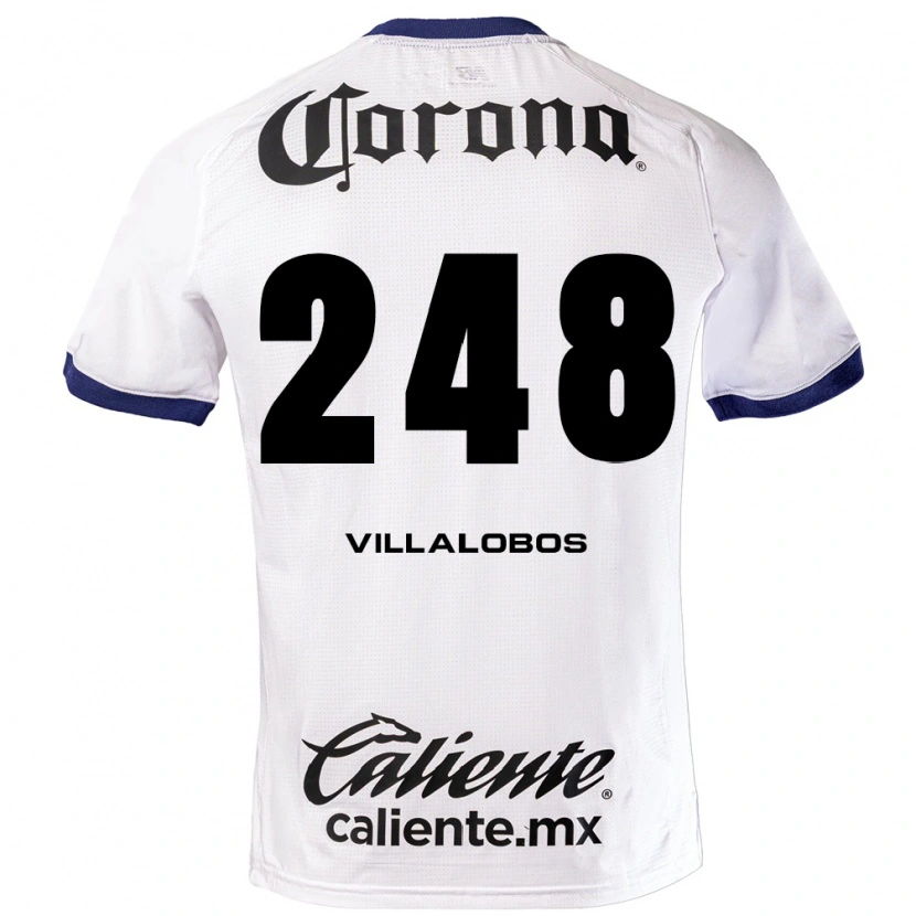Danxen Homem Camisola José Villalobos #248 Branco Azul Preto Alternativa 2026/27 Camisa Brasil