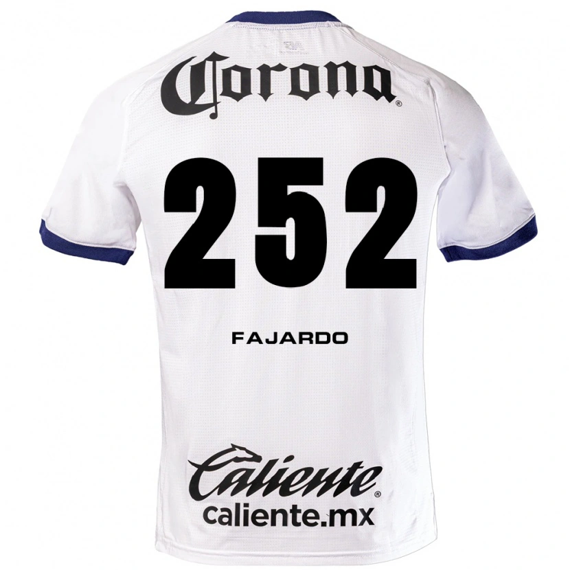 Danxen Homem Camisola Rafael Fajardo #252 Branco Azul Preto Alternativa 2026/27 Camisa Brasil