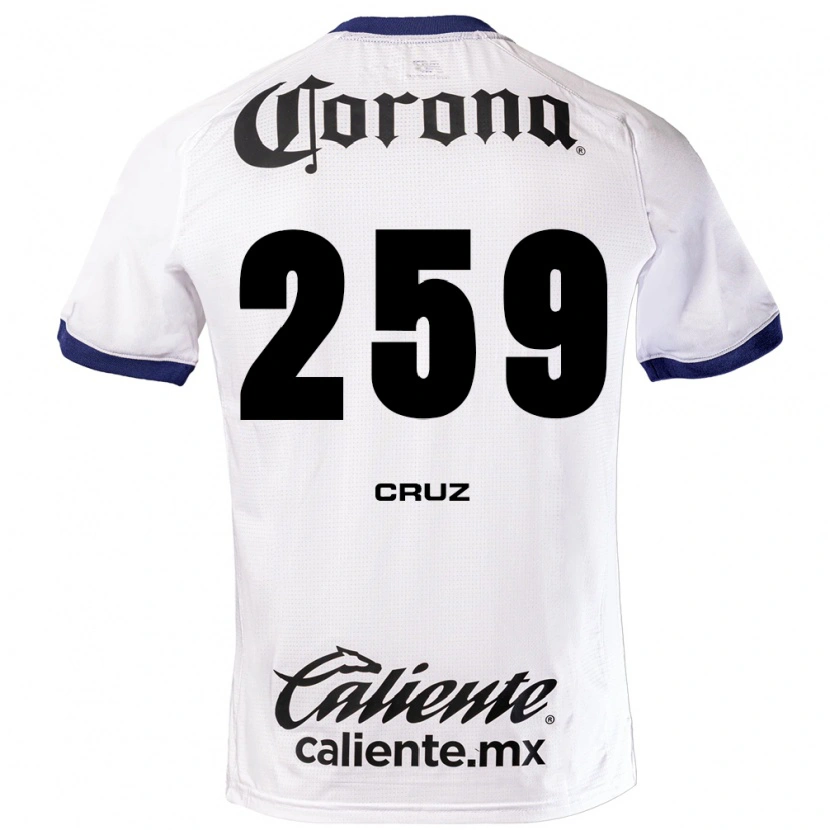 Danxen Homem Camisola Eder Cruz #259 Branco Azul Preto Alternativa 2026/27 Camisa Brasil