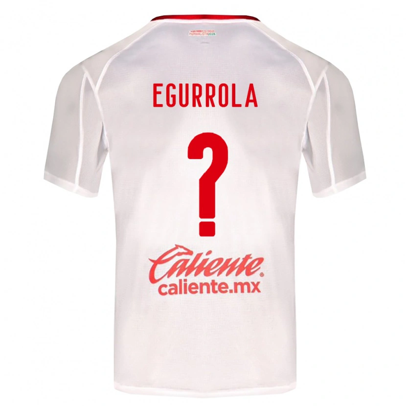 Danxen Homem Camisola Luis Egurrola #0 Branco Verde Vermelho Alternativa 2026/27 Camisa Brasil