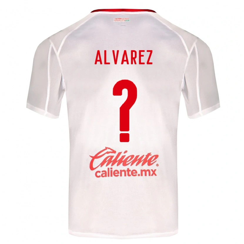 Danxen Homem Camisola Sergio Álvarez #0 Branco Verde Vermelho Alternativa 2026/27 Camisa Brasil