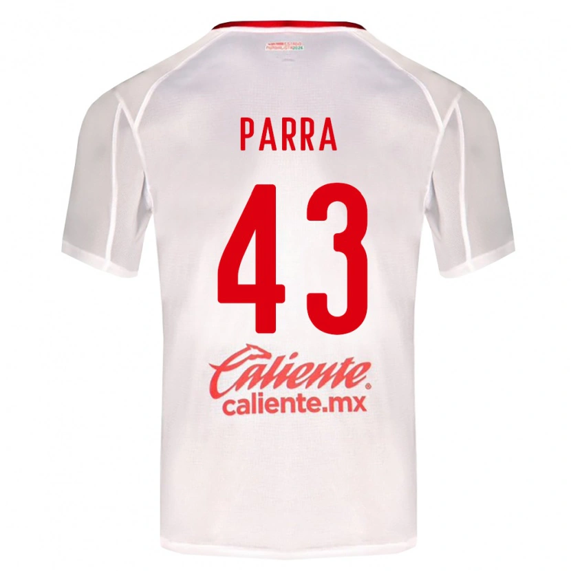 Danxen Homem Camisola Rodrigo Parra #43 Branco Verde Vermelho Alternativa 2026/27 Camisa Brasil