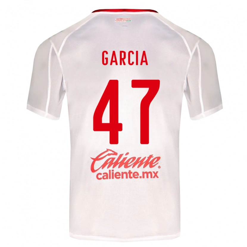 Danxen Homem Camisola Gael García #47 Branco Verde Vermelho Alternativa 2026/27 Camisa Brasil