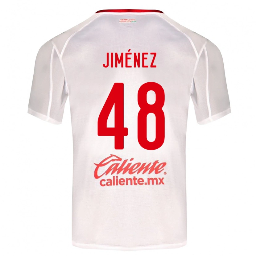 Danxen Homem Camisola Leonardo Jiménez #48 Branco Verde Vermelho Alternativa 2026/27 Camisa Brasil