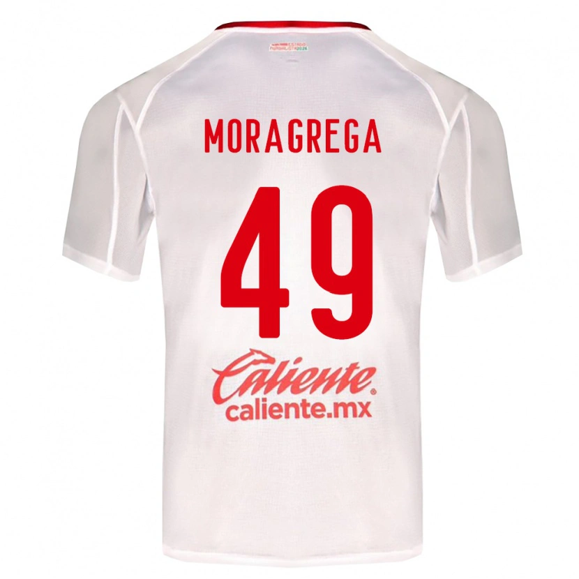 Danxen Homem Camisola Vladimir Moragrega #49 Branco Verde Vermelho Alternativa 2026/27 Camisa Brasil