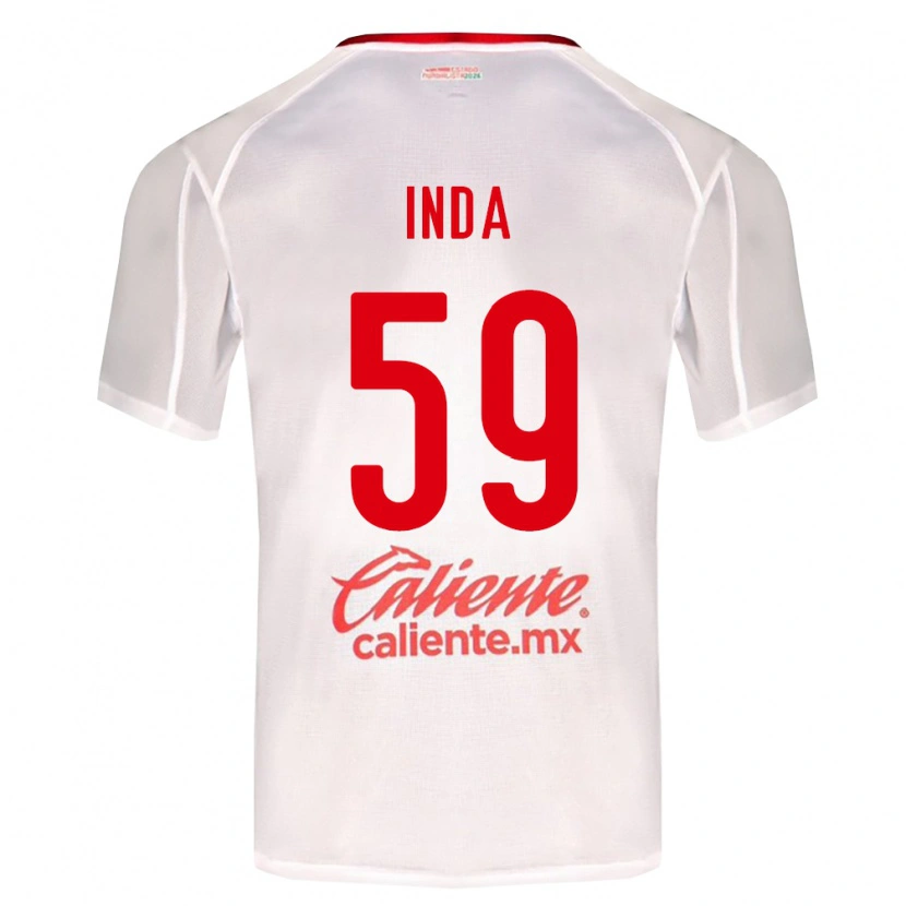 Danxen Homem Camisola Samir Inda #59 Branco Verde Vermelho Alternativa 2026/27 Camisa Brasil