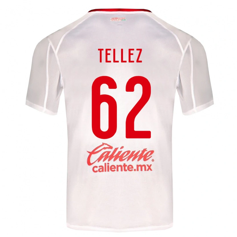 Danxen Homem Camisola Brandon Téllez #62 Branco Verde Vermelho Alternativa 2026/27 Camisa Brasil
