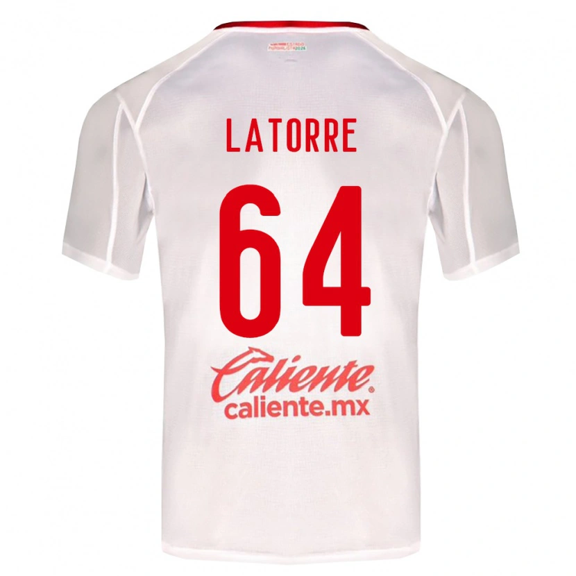 Danxen Homem Camisola Diego Latorre #64 Branco Verde Vermelho Alternativa 2026/27 Camisa Brasil