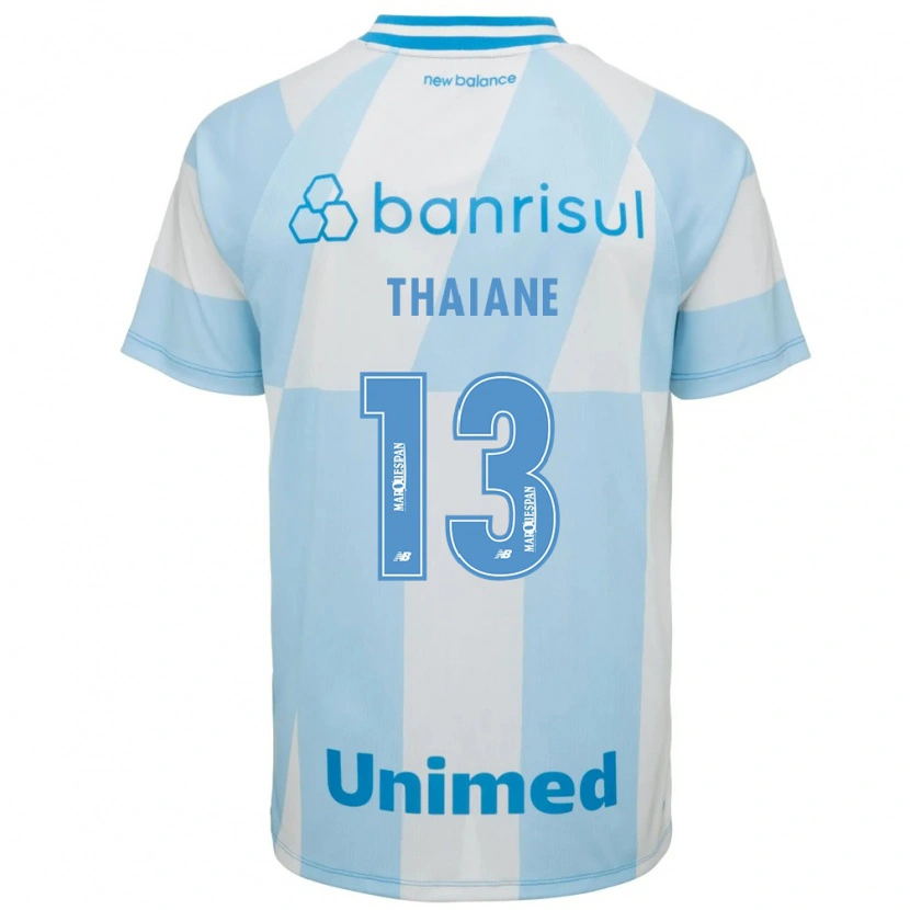 Danxen Homem Camisola Thaiane #13 Azul Claro Branco Alternativa 2026/27 Camisa Brasil