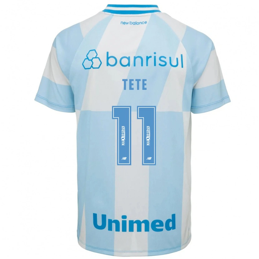 Danxen Homem Camisola Tetê #11 Azul Claro Branco Alternativa 2026/27 Camisa Brasil