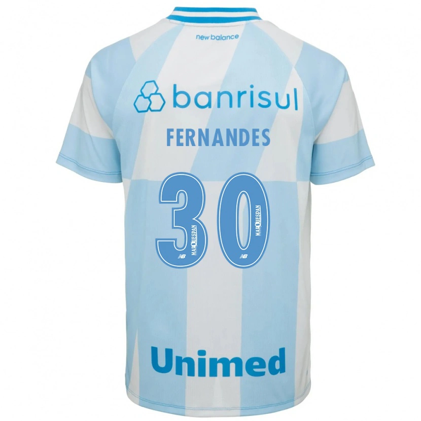 Danxen Homem Camisola Raquel Fernandes #30 Azul Claro Branco Alternativa 2026/27 Camisa Brasil