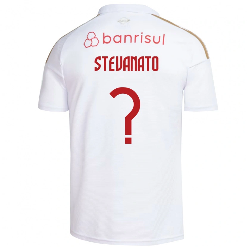 Danxen Homem Camisola Eduardo Stevanato #0 Branco Vermelho Alternativa 2026/27 Camisa Brasil