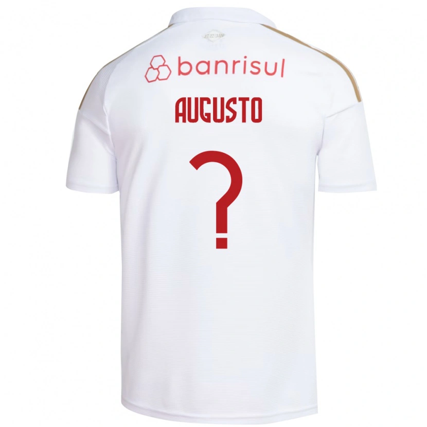 Danxen Homem Camisola Vinicius Augusto #0 Branco Vermelho Alternativa 2026/27 Camisa Brasil