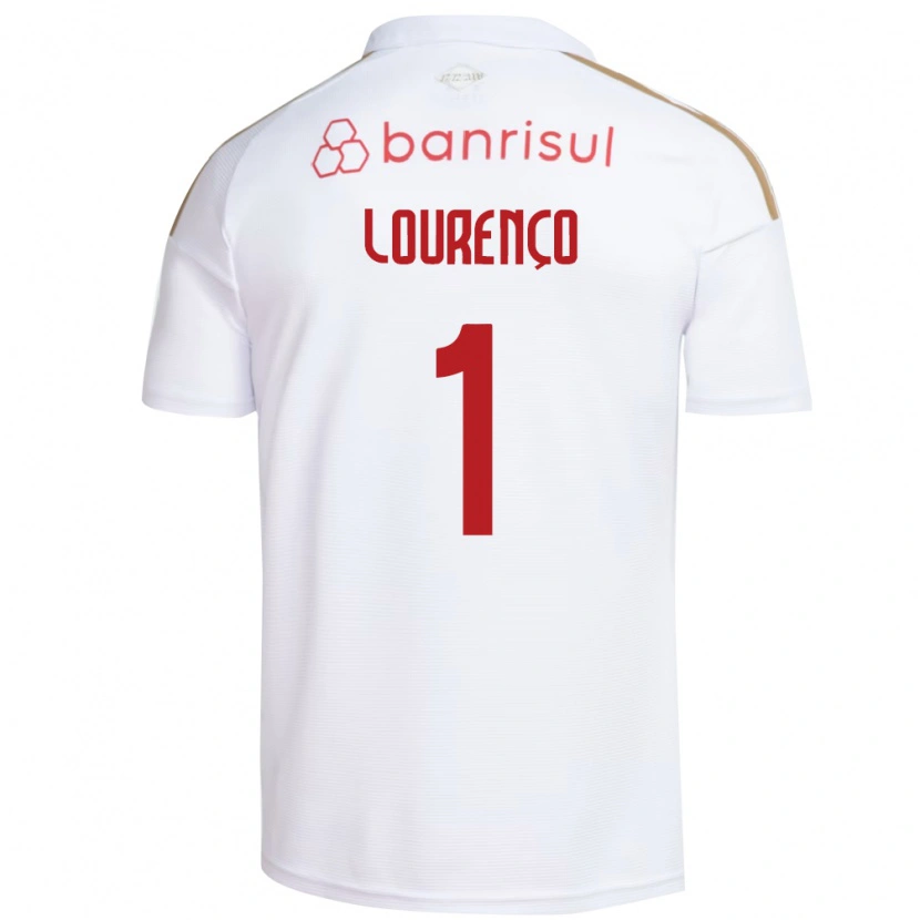 Danxen Homem Camisola Arthur Lourenço #1 Branco Vermelho Alternativa 2026/27 Camisa Brasil