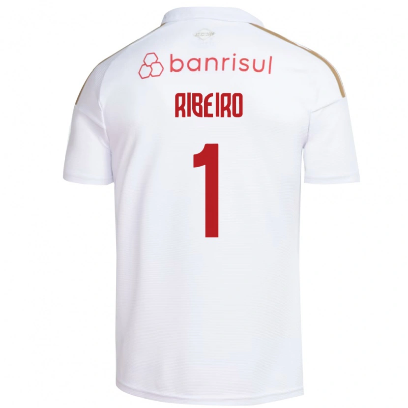 Danxen Homem Camisola Mari Ribeiro #1 Branco Vermelho Alternativa 2026/27 Camisa Brasil