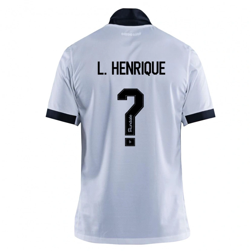 Danxen Homem Camisola Luiz Peu #0 Preto Branco Alternativa 2026/27 Camisa Brasil