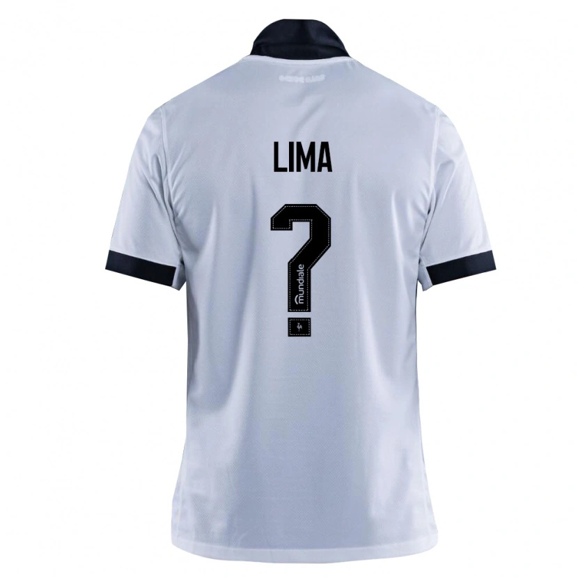 Danxen Homem Camisola Vitor Lima #0 Preto Branco Alternativa 2026/27 Camisa Brasil